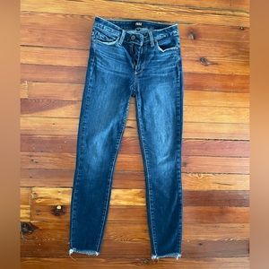 Paige Hoxton Ankle Raw Hem in Chapel